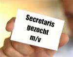 Secretaris gezocht
